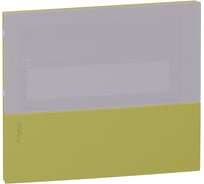 Передняя панель Systeme Electric Mini Pragma New, зеленая, 2P/24М, для встраиваемого щита, дымчатая дверь SE MIP60212T