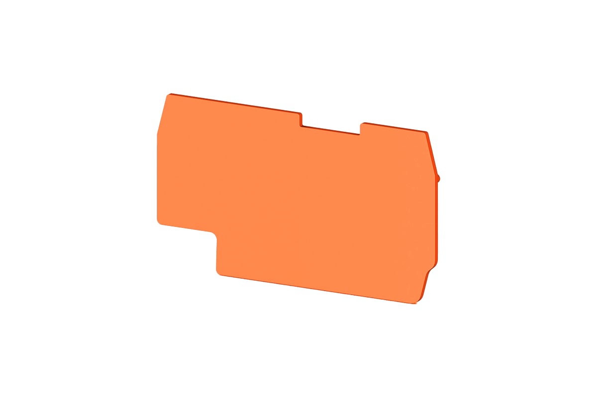 Концевой сегмент Klemsan на клеммники PYK 1,5M, оранжевый, NPP PYK 1,5M ...