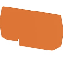 Концевой сегмент Klemsan на клеммники PYK 10, оранжевый, NPP PYK10 10 шт. 0.0.0.4.446477