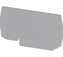 Концевой сегмент Klemsan на клеммники PYK 10, серый, NPP PYK10 50 шт. 0.0.0.4.446479