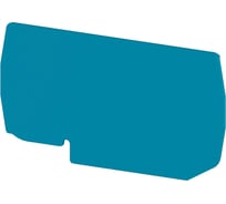 Концевой сегмент Klemsan на клеммники PYK 10, синий, NPP PYK10 10 шт. 0.0.0.4.446471