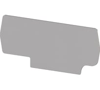 Концевой сегмент Klemsan на клеммники PYK 2,5A, серый, NPP PYK 2,5A 100 шт. 0.0.0.4.446509