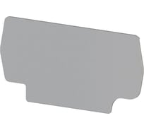 Концевой сегмент Klemsan на клеммники PYK 2,5E, серый, NPP PYK 2,5E 10 шт. 0.0.0.4.446619