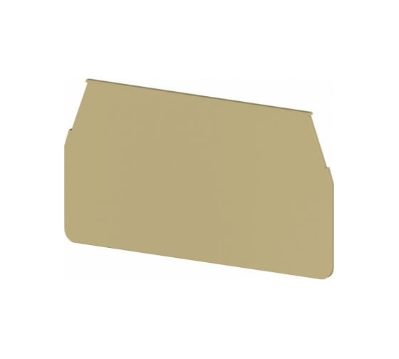 Концевой сегмент Klemsan на измер. клеммники WGO3, (бежевый); NPP WGO3 25 шт. 0.0.0.4.450220 1