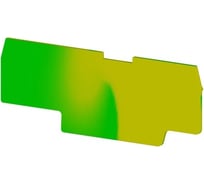 Концевой сегмент Klemsan на 4-х выв. клеммники PYK 1,5MCT (желт.-зел.); NPP PYK 1,5MCT 100 шт. 0.0.0.4.446652T