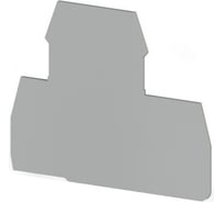 Концевой сегмент Klemsan на клеммники 2-х ярусные PIK(2,5-4)N*, (серый); NPP PIK 2,5-4N 25 шт. 0.0.0.4.449019