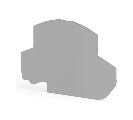 Концевой сегмент Klemsan на клеммники 2-х ярусные PYK 2,5-2F/FK/FLD (серый); NPP PYK2,5-2F 10 шт. 0.0.0.4.446519