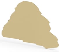 Концевой сегмент Klemsan на клеммники 3-х ярусные PYK 2,5-3FT (бежевый); NPP PYK2,5-3FT 30 шт. 0.0.0.4.446530