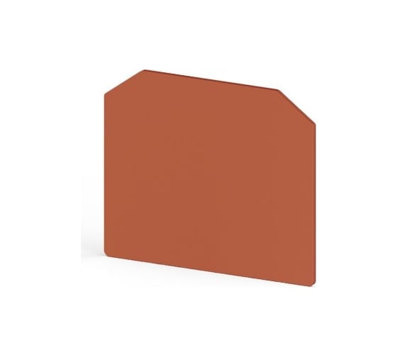 Концевой сегмент Klemsan на клеммники AVK 16, (красный); NPP / AVK 16 10 шт. 0.0.0.4.444164 1