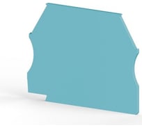 Концевой сегмент Klemsan на клеммники AVK(2,5-10)/ AVK RD (2,5-4), (синий); NPP 2,5-10 10 шт. 0.0.0.4.444121