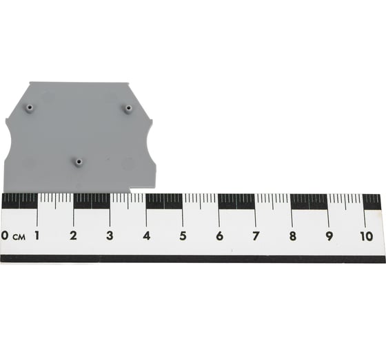 Концевой сегмент Klemsan на клеммники AVK(2,5-10)/ AVK RD (2,5-4), (серый); NPP 2,5-10 100 шт. 0.0.0.4.444120