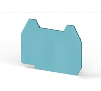 Концевой сегмент Klemsan на клеммники AVK 2,5 CCT, (синий); NPP AVK2,5CCT 10 шт. 0.0.0.4.444131