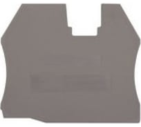 Концевой сегмент Klemsan на клеммники AVK 4C, (серый); NPP AVK 4C 25 шт. 0.0.0.4.450179