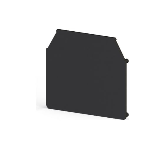 Концевой сегмент Klemsan на клеммники AVK 25RD, (черный); NPP/AVK 25RD 50 шт. 0.0.0.4.450255