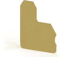 Концевой сегмент Klemsan на клеммники AVK 4GD, (бежевый); NPP AVK 4GD 25 шт. 0.0.0.4.444140