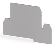 Концевой сегмент Klemsan на клеммники AVK 4FS, (серый); NPP AVK 4FS 10 шт. 0.0.0.4.450209