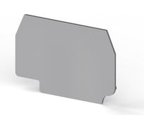 Концевой сегмент Klemsan на клеммники AVK 4R/A, (серый); NPP AVK 4R/A 25 шт. 0.0.0.4.450330