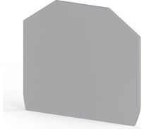 Концевой сегмент Klemsan на клеммники AVK-Y4/Y6, (серый); NPP / AVK-Y4/Y6 50 шт. 0.0.0.4.450300