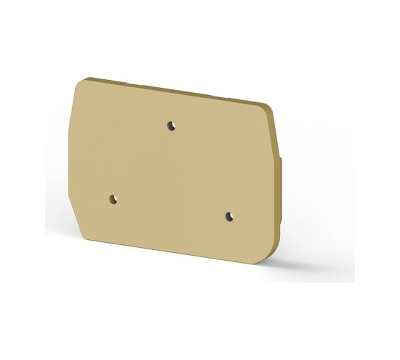 Концевой сегмент на миниклеммники Klemsan PYKM2,5, (бежевый); NPP2 PYKM 50 шт. 0.0.0.4.446590 1