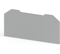 Концевой сегмент на клеммники Klemsan WGO-PB 6/NM (серый); NPP/WGO-PB 6/NM 25 шт. 0.0.0.4.451009