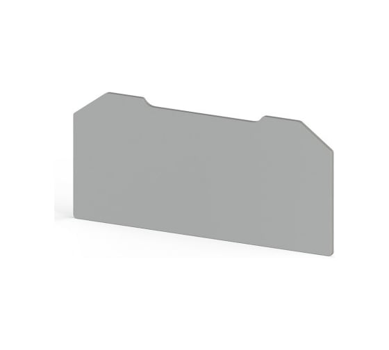 Концевой сегмент на клеммники Klemsan WGO-PB 6/NM (серый); NPP/WGO-PB 6/NM 25 шт. 0.0.0.4.451009