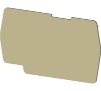 Концевой сегмент на клеммники Klemsan PYK 4 (бежевый); NPP PYK4 100 шт. 0.0.0.4.446450