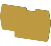 Концевой сегмент на клеммники Klemsan PYK 6 (желтый); NPP PYK6 10 шт. 0.0.0.4.446463