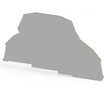 Концевой сегмент на клеммники Klemsan YBK4-2F*, (серый); NPP YBK 4-2F 25 шт. 0.0.0.4.446269