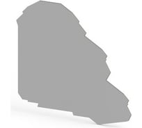 Концевой сегмент на клеммники Klemsan YBK 2,5-3S*, (серый); NPP YBK 2,5-3S 10 шт. 0.0.0.4.446289