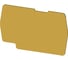 Концевой сегмент на клеммники Klemsan PYK 4 (желтый); NPP/PYK 4 10 шт. 0.0.0.4.446453 1