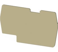 Концевой сегмент на клеммники Klemsan PYK 6 (бежевый); NPP PYK6 50 шт. 0.0.0.4.446460