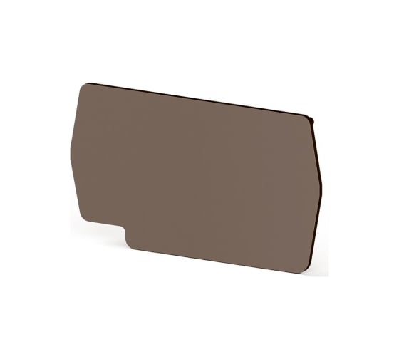 Концевой сегмент на клеммники Klemsan PYK2,5 (коричневый); NPP/PYK 1,5/2,5 10 шт. 0.0.0.4.446448 1