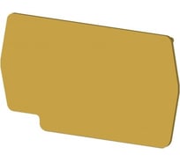 Концевой сегмент на клеммники Klemsan PYK2,5 (желтый); NPP/PYK 1,5/2,5 10 шт. 0.0.0.4.446443