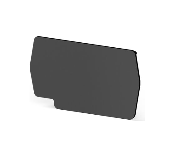 Концевой сегмент на клеммники Klemsan PYK2,5 (черный); NPP/PYK 1,5/2,5 10 шт. 0.0.0.4.446445 1