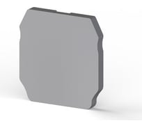 Концевой сегмент на клеммники Klemsan винт. мини MVK(2,5-4), (серый); NPP MVK 100 шт. 0.0.0.4.444429