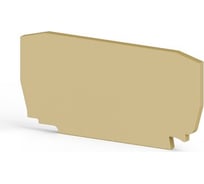 Концевой сегмент на клеммники Klemsan YBK2,5, (бежевый); NPP YBK2,5 100 шт. 0.0.0.4.446320