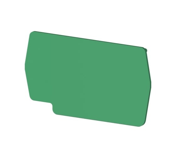 Концевой сегмент на клеммники Klemsan PYK2,5 (зеленый); NPP PYK2,5 10 шт. 0.0.0.4.446442 1