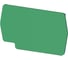 Концевой сегмент на клеммники Klemsan PYK2,5 (зеленый); NPP PYK2,5 10 шт. 0.0.0.4.446442 1