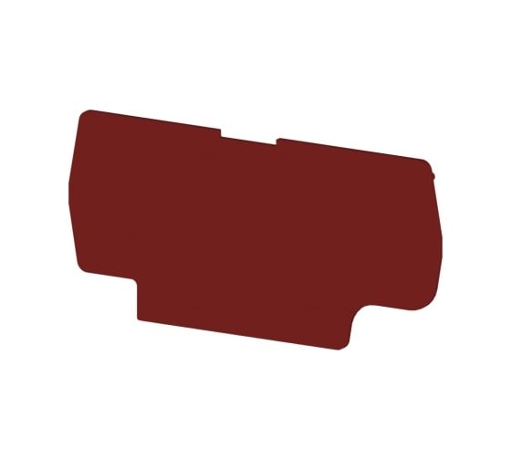 Концевой сегмент на клеммники Klemsan PYK 4E (красный); NPP/PYK 4E 10 шт. 0.0.0.4.446554 1