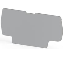 Концевой сегмент на клеммники Klemsan PYK 4E (серый); NPP PYK 4E 50 шт. 0.0.0.4.446559