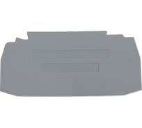 Концевой сегмент на клеммники Klemsan YBK4, (серый); NPP YBK4 100 шт. 0.0.0.4.446339