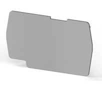 Концевой сегмент на клеммники Klemsan PYK 4 (серый); NPP PYK4 100 шт. 0.0.0.4.446459