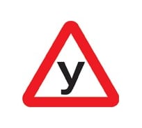 Наклейка REXXON 20Х20Х20см Ученик за рулем 1-14-6-1-0