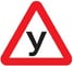 Наклейка REXXON 20Х20Х20см Ученик за рулем 1-14-6-1-0 1