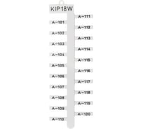 Маркировочная пластина Klemsan для KKS, 18x4 мм, (желтая), KIP 18Y 240 шт. 0.0.0.5.508013