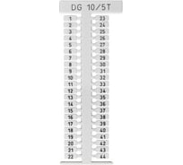 Маркировка Klemsan DG10/5 Т (без надписей) 440 шт. 0.0.0.5.505380