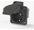 Щитовая внешняя розетка с крышкой NE-AD 1x16 A IP 44, 1/35/350, КОМПЛЕКТ 10 штук, 2001-S-10 1