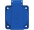 Щитовая внешняя розетка с крышкой NE-AD 1x16 A IP 44, 1/35/350, КОМПЛЕКТ 10 штук, 2001-10 2