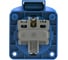 Щитовая внешняя розетка с крышкой NE-AD 1x16 A IP 44, 1/35/350, КОМПЛЕКТ 10 штук, 2001-10 5