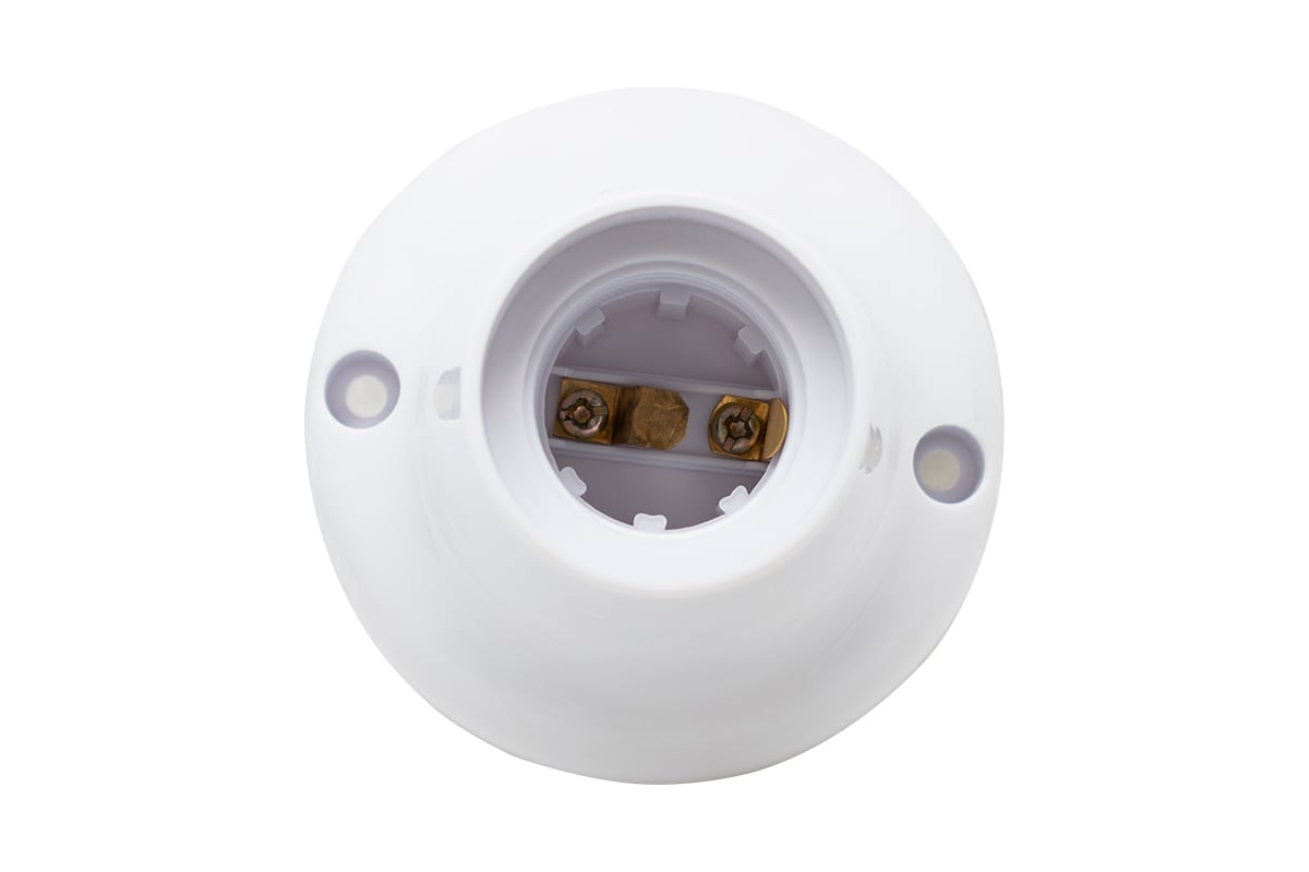 Патрон-стойка OXION Е27 белый прямой PVC-H005WH-E27 - выгодная цена ...